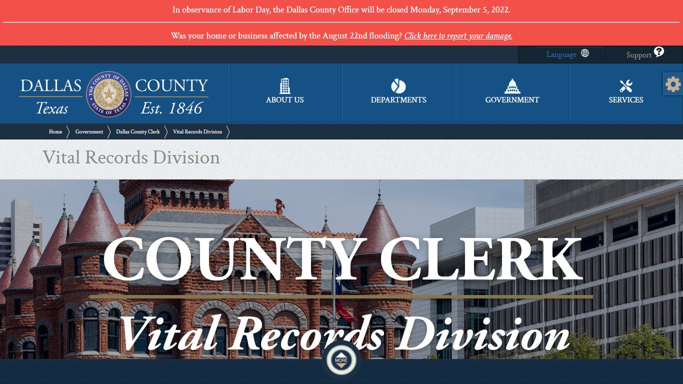 County Clerk | Vital Records Division - Marriage License